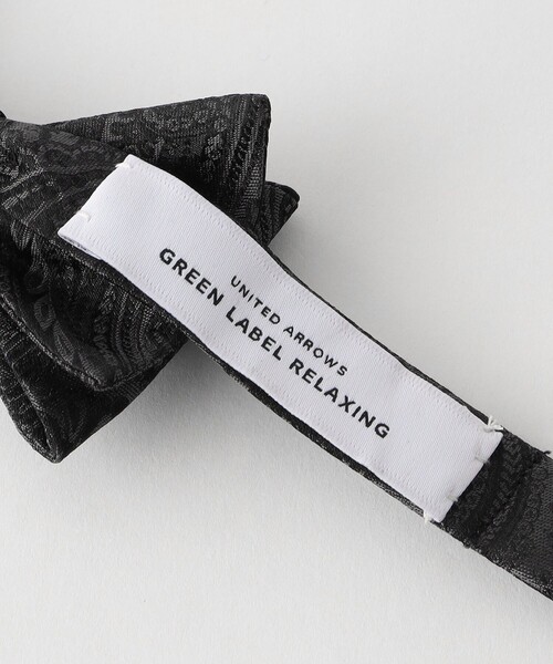 green label relaxing＞ジャカード ペイズリー ボウタイ/蝶ネクタイ