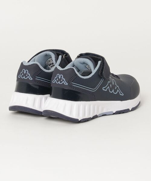 Kappa(カッパ)の「【JUNIOR】Kappa(カッパ)LOGO FASTERPU EV KID SHOES(スニーカー・キッズ・ブラック/ネイビー・31/28/29/34/30/33/32/35)」の3枚目の写真