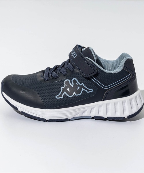 Kappa(カッパ)の「【JUNIOR】Kappa(カッパ)LOGO FASTERPU EV KID SHOES(スニーカー・キッズ・ブラック/ネイビー・31/28/29/34/30/33/32/35)」の4枚目の写真