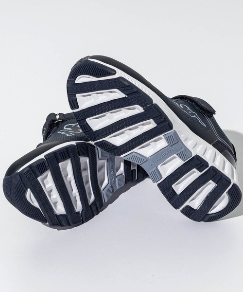 Kappa(カッパ)の「【JUNIOR】Kappa(カッパ)LOGO FASTERPU EV KID SHOES(スニーカー・キッズ・ブラック/ネイビー・31/28/29/34/30/33/32/35)」の8枚目の写真