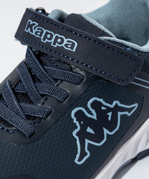 Kappa(カッパ)の「【JUNIOR】Kappa(カッパ)LOGO FASTERPU EV KID SHOES(スニーカー・キッズ・ブラック/ネイビー・31/28/29/34/30/33/32/35)」の7枚目の写真