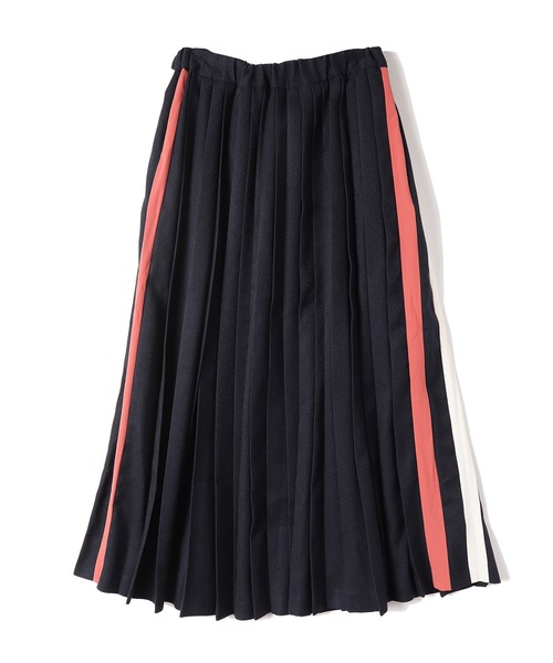 bedsidedrama（ベットサイドドラマ）の「【SAMVA】Line Pleats Skirt（スカート・レディース・ネイビー/ブラック・1）」の10枚目の写真