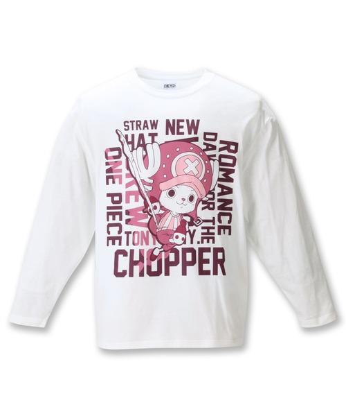 M One Piece ワンピース チョッパー ロンt Tシャツ カットソー Manches マンチェス のファッション通販 Zozotown M One Piece ワンピース チョッパー ロンt Tシャツ カットソー Manches マンチェス のファッション通販 Zozotown