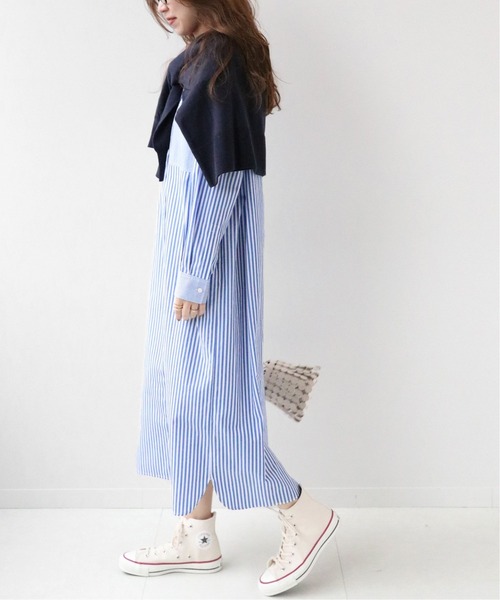 JOURNAL STANDARD relume(ジャーナルスタンダード レリューム)の「50ブロードシャツワンピース◆(シャツワンピース・レディース・パープル/ネイビー/ブルー・FREE)」の11枚目の写真
