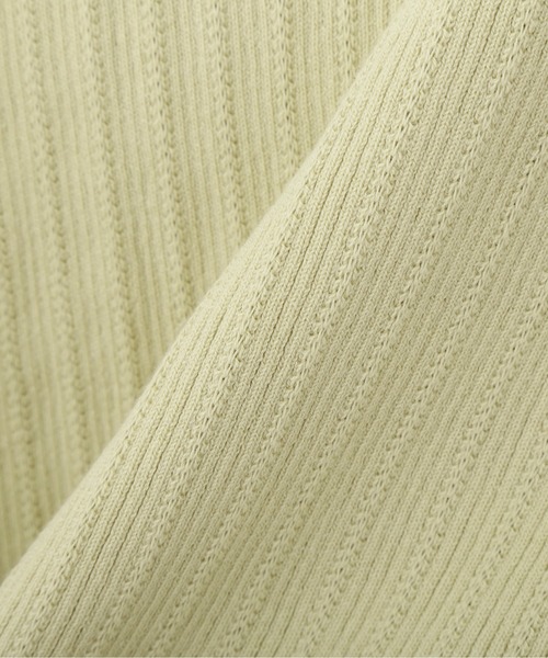 PROPORTION BODY DRESSING（プロポーションボディドレッシング）の「ハートカットランダムリブマトンスリーブ / 1212170202（ニット/セーター・レディース・ライトグリーン/オフホワイト/パープル・MEDIUM/SMALL）」の19枚目の写真