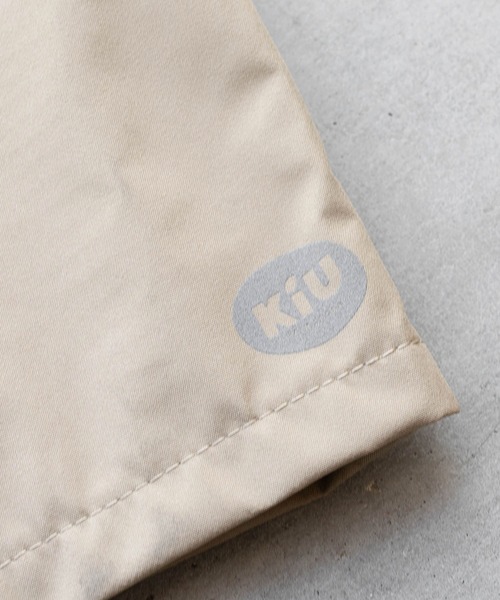 KiU（キウ）の「ウォータープルーフ フィッシングショーツ（カーゴパンツ・メンズ・カーキ/ベージュ/ブラック・MEDIUM/LARGE/X-LARGE）」の12枚目の写真