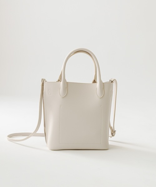 mystic（ミスティック）の「ミニポーチ付きクリアバッグ（ショルダーバッグ・レディース・ブラック/アイボリー・FREE）」の8枚目の写真