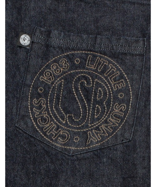 Little sunny bite（リトルサニーバイト）の「Original denim pants（デニムパンツ・レディース・ホワイト/サックスブルー/ピンク/インディゴブルー・SMALL/MEDIUM）」の11枚目の写真