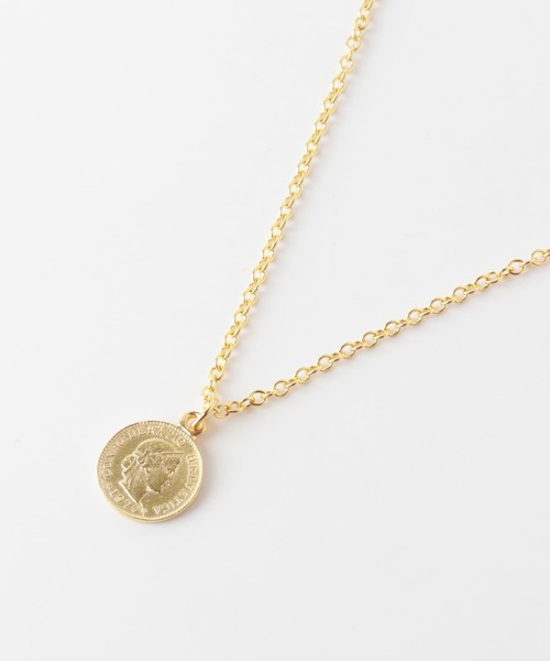 URBAN RESEARCH DOORS（アーバンリサーチドアーズ）の「ben amun　コインネックレス M（ネックレス・レディース・ゴールド・MEDIUM）」の4枚目の写真