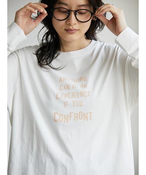 AMERICAN HOLIC（アメリカンホリック）の「ロゴカットプルオーバー（Tシャツ/カットソー・レディース・B/A・L/M）」の3枚目の写真