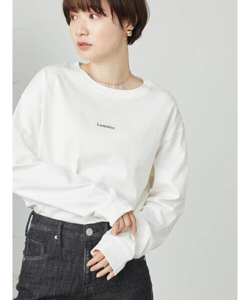 AMERICAN HOLIC（アメリカンホリック）の「ロゴカットプルオーバー（Tシャツ/カットソー・レディース・B/A・L/M）」の4枚目の写真