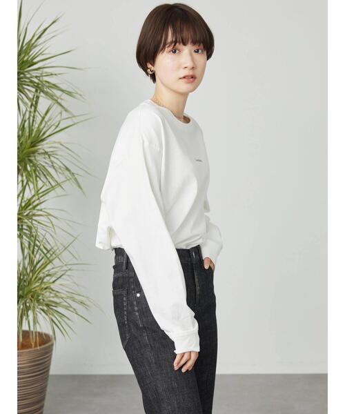 AMERICAN HOLIC（アメリカンホリック）の「ロゴカットプルオーバー（Tシャツ/カットソー・レディース・B/A・L/M）」の7枚目の写真