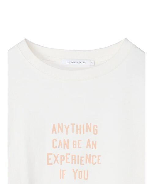 AMERICAN HOLIC（アメリカンホリック）の「ロゴカットプルオーバー（Tシャツ/カットソー・レディース・B/A・L/M）」の16枚目の写真
