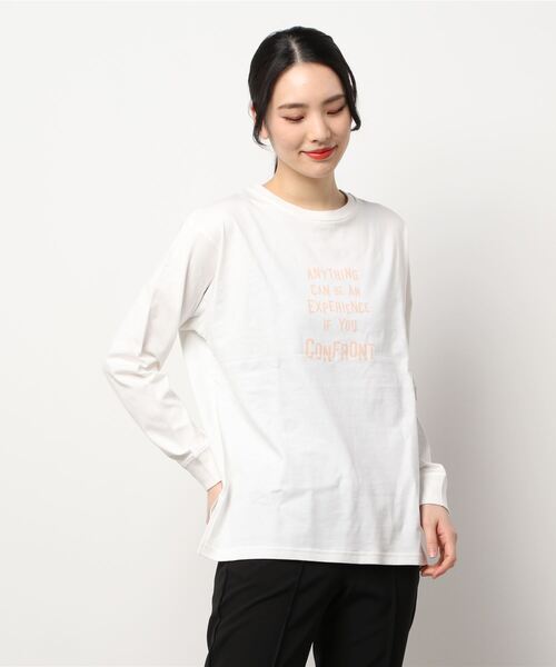 AMERICAN HOLIC（アメリカンホリック）の「ロゴカットプルオーバー（Tシャツ/カットソー・レディース・B/A・L/M）」の5枚目の写真