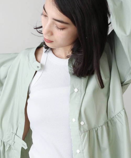 Bou Jeloud(ブージュルード)の「【WEB限定】アメスリタンク(タンクトップ・レディース・ブラック/オフホワイト/オレンジ/ブルー/グリーン/モカ・FREE)」の7枚目の写真