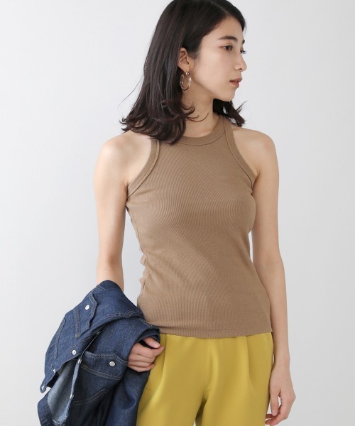 Bou Jeloud(ブージュルード)の「【WEB限定】アメスリタンク(タンクトップ・レディース・ブラック/オフホワイト/オレンジ/ブルー/グリーン/モカ・FREE)」の15枚目の写真