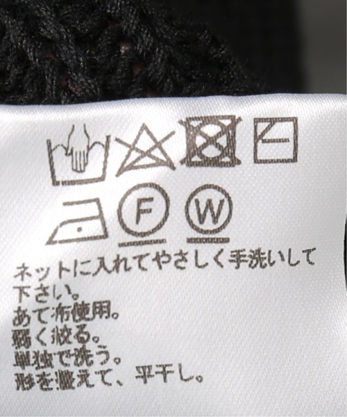sulvam(サルバム)の「【SULVAM / サルバム】YARN LONGSLEEVE KNIT(ニット/セーター・メンズ・ブラック・MEDIUM)」の11枚目の写真