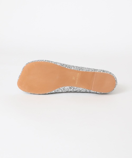 KBF(ケイビーエフ)の「デフォルメトゥラメパンプス(バレエシューズ・レディース・シルバー/ゴールド・38/36/37)」の9枚目の写真