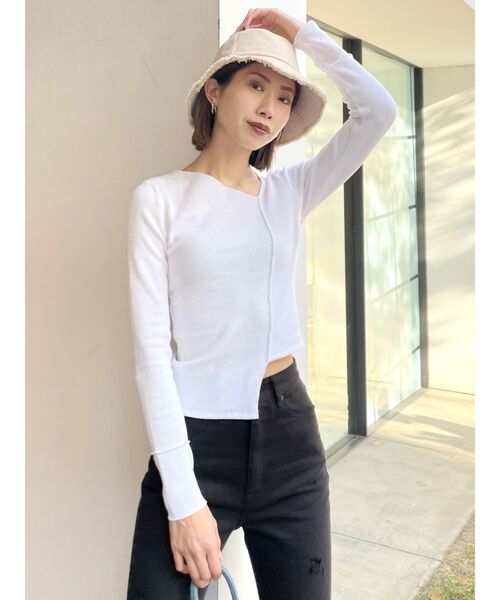 EMODA（エモダ）の「フリンジバケットハット（ハット・レディース・ブラック/ベージュ/その他・FREE）」の18枚目の写真