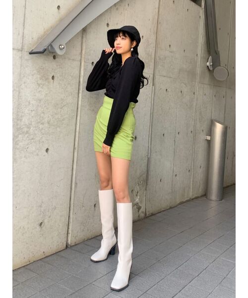 EMODA（エモダ）の「フリンジバケットハット（ハット・レディース・ブラック/ベージュ/その他・FREE）」の21枚目の写真