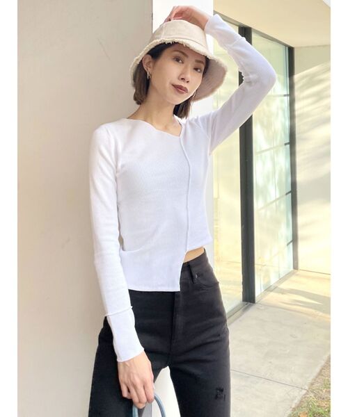 EMODA（エモダ）の「フリンジバケットハット（ハット・レディース・ブラック/ベージュ/その他・FREE）」の14枚目の写真