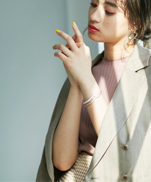 JILL by JILL STUART（ジルバイジルスチュアート）の「◇メタルブレス（ブレスレット・レディース・シルバー/ゴールド・FREE）」の7枚目の写真