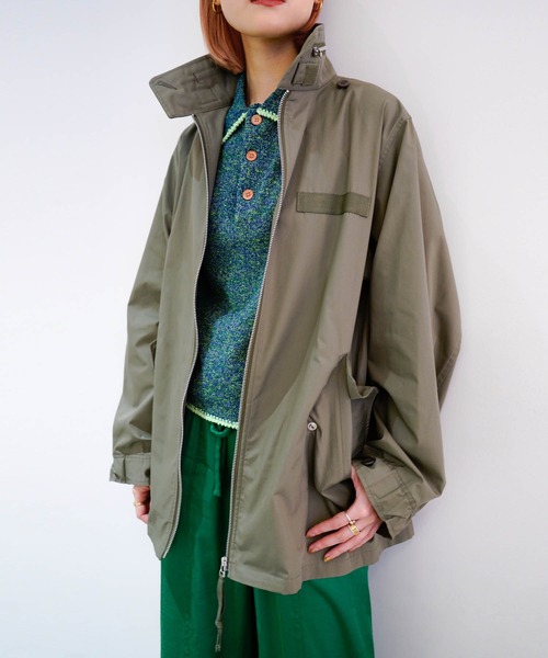 G.V.G.V.（ジーヴィージーヴィー）の「M-65 PONCHO COAT（その他アウター・レディース・カーキ/ピンク/イエロー系その他・36/34）」の8枚目の写真