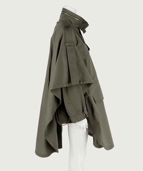 G.V.G.V.（ジーヴィージーヴィー）の「M-65 PONCHO COAT（その他アウター・レディース・カーキ/ピンク/イエロー系その他・36/34）」の17枚目の写真