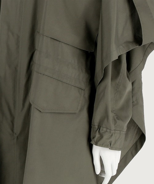 G.V.G.V.（ジーヴィージーヴィー）の「M-65 PONCHO COAT（その他アウター・レディース・カーキ/ピンク/イエロー系その他・36/34）」の13枚目の写真