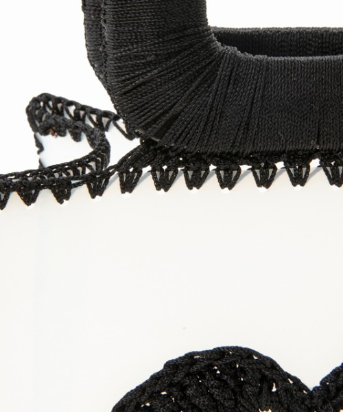 Casselini（キャセリーニ）の「Casselini(キャセリーニ)PVCモチーフミニバッグ（ハンドバッグ・レディース・ブラック/ブルー/ラベンダー・FREE）」の10枚目の写真