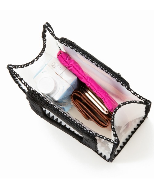 Casselini（キャセリーニ）の「Casselini(キャセリーニ)PVCモチーフミニバッグ（ハンドバッグ・レディース・ブラック/ブルー/ラベンダー・FREE）」の13枚目の写真