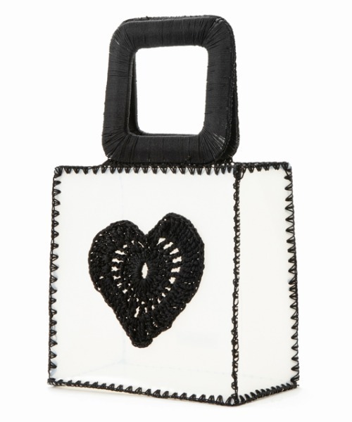 Casselini（キャセリーニ）の「Casselini(キャセリーニ)PVCモチーフミニバッグ（ハンドバッグ・レディース・ブラック/ブルー/ラベンダー・FREE）」の4枚目の写真