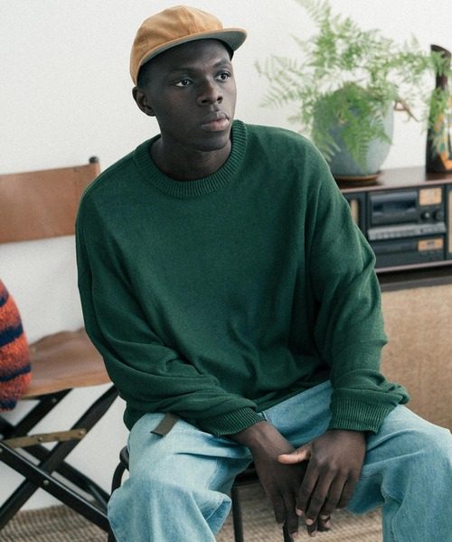 Euan オーバーサイズ メッシュ Ttヤーン ドライタッチ クルーネックサマーニット ニット セーター Euan ユアン のファッション通販 Zozotown