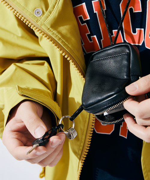 JOURNAL STANDARD（ジャーナルスタンダード）の「【WEB限定】JS LEATHER カウレザー マルチキーリング（キーケース/キーアクセサリー・メンズ・ブラック・FREE）」の10枚目の写真