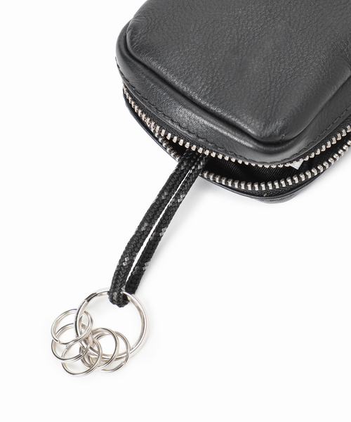 JOURNAL STANDARD（ジャーナルスタンダード）の「【WEB限定】JS LEATHER カウレザー マルチキーリング（キーケース/キーアクセサリー・メンズ・ブラック・FREE）」の22枚目の写真