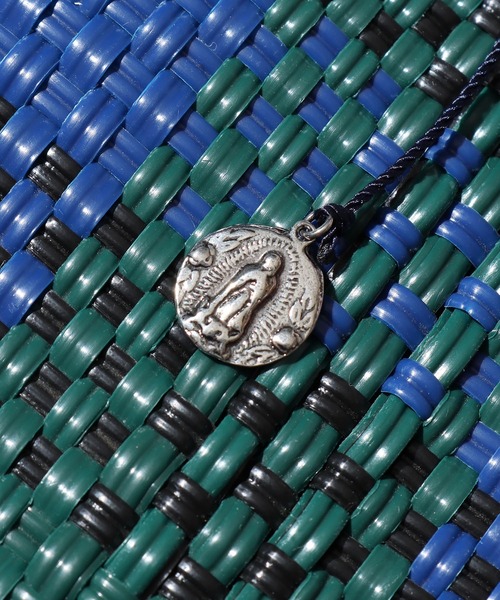 OJO DE MEX（オホデメックス）の「OJO DE MEX/オホデメックス Plastico CAGO Tote Check S カゴバッグ チェック（かごバッグ・レディース・ブラック系・ONE SIZE）」の14枚目の写真