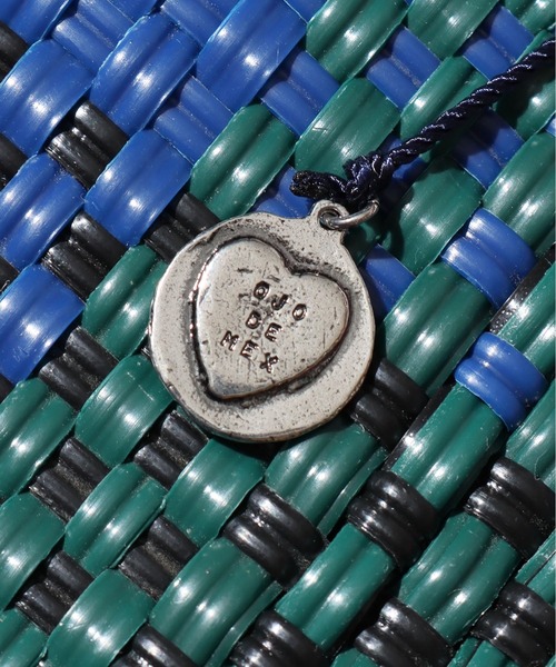 OJO DE MEX（オホデメックス）の「OJO DE MEX/オホデメックス Plastico CAGO Tote Check S カゴバッグ チェック（かごバッグ・レディース・ブラック系・ONE SIZE）」の13枚目の写真