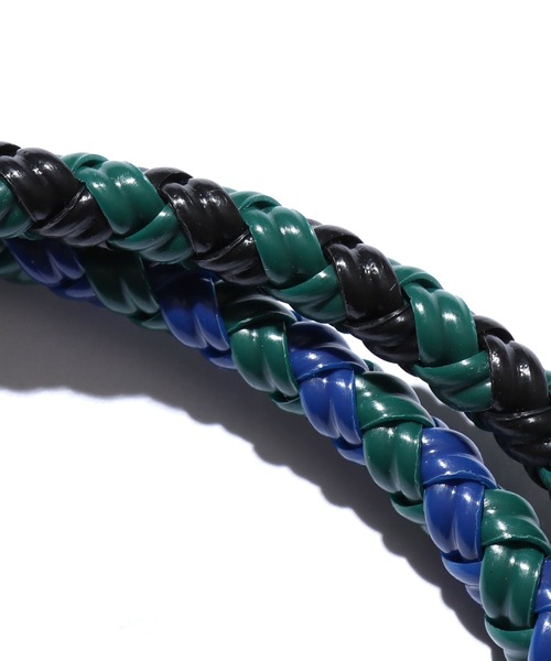 OJO DE MEX（オホデメックス）の「OJO DE MEX/オホデメックス Plastico CAGO Tote Check S カゴバッグ チェック（かごバッグ・レディース・ブラック系・ONE SIZE）」の2枚目の写真