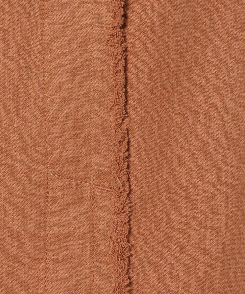 BEAMS HEART（ビームスハート）の「BEAMS HEART / リネン混 ラップ風スカート（スカート・レディース・ホワイト系その他5/オリーブ/オレンジ系その他6・MEDIUM/SMALL）」の19枚目の写真