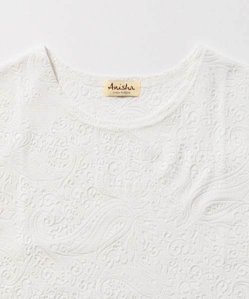 BEAMS LIGHTS Women's（ビームスライツ ウィメンズ）の「Anisha / ジョセリンT（Tシャツ/カットソー・レディース・ホワイト/ネイビー・FREE）」の14枚目の写真