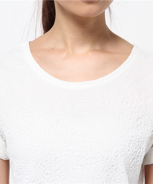 BEAMS LIGHTS Women's（ビームスライツ ウィメンズ）の「Anisha / ジョセリンT（Tシャツ/カットソー・レディース・ホワイト/ネイビー・FREE）」の8枚目の写真