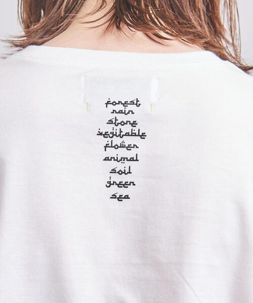 MUVEIL（ミュベール）の「【別注】＜MUVEIL（ミュベール）＞ フラワー Tシャツ-united LOVE project 2022†（Tシャツ/カットソー・レディース・ホワイト/ライラック・38）」の10枚目の写真