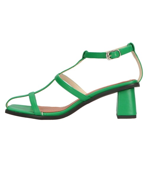 ORiental TRaffic（オリエンタルトラフィック）の「ボーンストラップヒールサンダル/21211（サンダル・レディース・ブラック/グリーン/ホワイト・LL/L/M/S/3L/SS）」の18枚目の写真