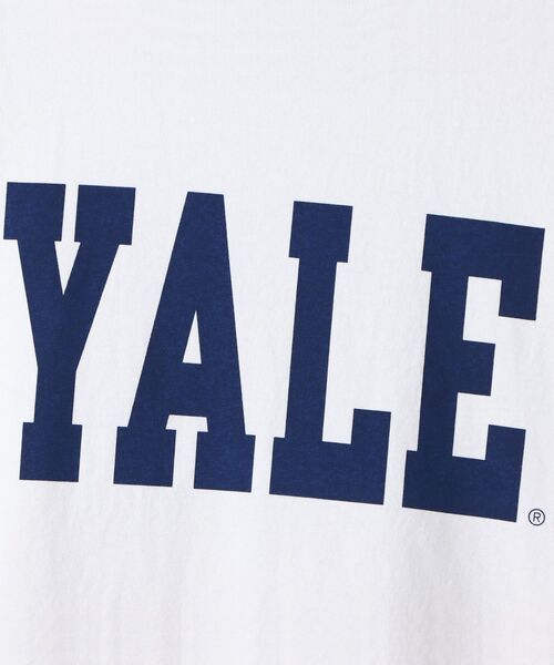 Champion（チャンピオン）の「Champion: MADE IN USA T1011 YALE Tシャツ 22SS（Tシャツ/カットソー・メンズ・ホワイト/ライトホワイト・MEDIUM/LARGE/X-LARGE）」の6枚目の写真