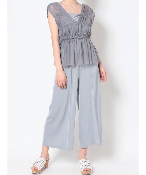 セール シャーリングペプラムロンパース つなぎ オールインワン Mercuryduo マーキュリーデュオ のファッション通販 Zozotown