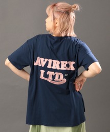 AVIREX | SATIN WAPPEN T-SHIRT/ サテンワッペンティーシャツ(Tシャツ/カットソー)