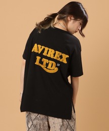 AVIREX | SATIN WAPPEN T-SHIRT/ サテンワッペンティーシャツ(Tシャツ/カットソー)