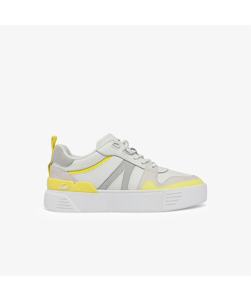 LACOSTE（ラコステ）の「ウィメンズ L002 0722 1（スニーカー・レディース・ホワイト/ネイビー/ピンク/イエロー・22.5cm/23.5cm/24.5cm/23.0cm/24.0cm）」の4枚目の写真