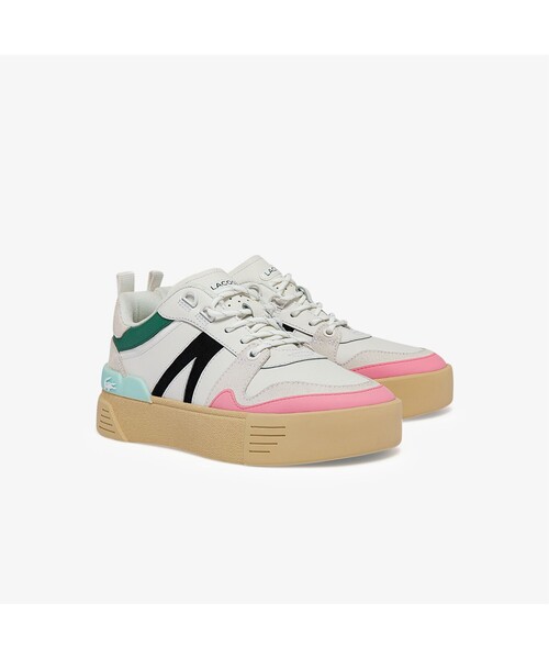 LACOSTE（ラコステ）の「ウィメンズ L002 0722 1（スニーカー・レディース・ホワイト/ネイビー/ピンク/イエロー・22.5cm/23.5cm/24.5cm/23.0cm/24.0cm）」の16枚目の写真