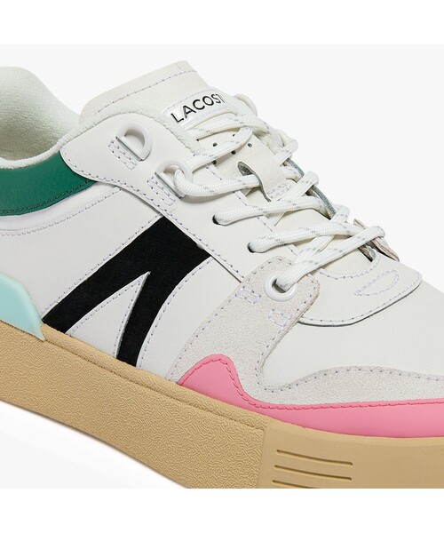 LACOSTE（ラコステ）の「ウィメンズ L002 0722 1（スニーカー・レディース・ホワイト/ネイビー/ピンク/イエロー・22.5cm/23.5cm/24.5cm/23.0cm/24.0cm）」の20枚目の写真